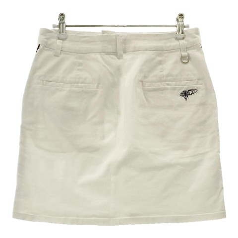 BEAMS GOLF ビームスゴルフ スカート ホワイト系 M 【中古】ゴルフウェア レディース
