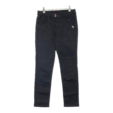 PEARLY GATES パーリーゲイツ パンツ ブラック系 1 【中古】ゴルフウェア レディース