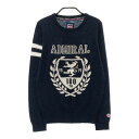 ADMIRAL アドミラル ニットセーター 100周年 ネイビー系 M 【中古】ゴルフウェア レディース
