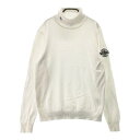 PEARLY GATES パーリーゲイツ 2021年モデル タートルネック ニットセーター ホワイト系 2 【中古】ゴルフウェア レディース