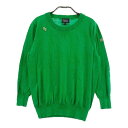 PEARLY GATES パーリーゲイツ 055-270930 長袖 ニットセーター グリーン系 2 【中古】ゴルフウェア レディース