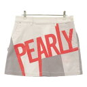 PEARLY GATES パーリーゲイツ 2022年モデル 055-2134408 ストレッチスカート 総柄 グレー系 1 【中古】ゴルフウェア レディース