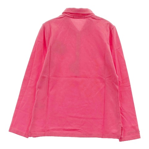 rienda suelta リエンダスエルタ 長袖ポロシャツ ピンク系 M 【中古】ゴルフウェア レディース