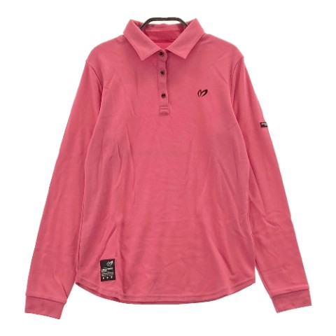 MASTER BUNNY EDITION マスターバニーエディション 2022年モデル 長袖 ポロシャツ ピンク系 1 【中古】ゴルフウェア レディース