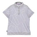 FILA GOLF フィラゴルフ 半袖ポロシャツ パープル系 S 【中古】ゴルフウェア レディース