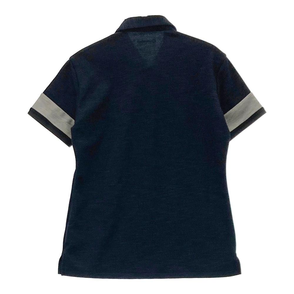 TAYLOR MADE テーラーメイド 半袖ポロシャツ ネイビー系 S 【中古】ゴルフウェア レディース