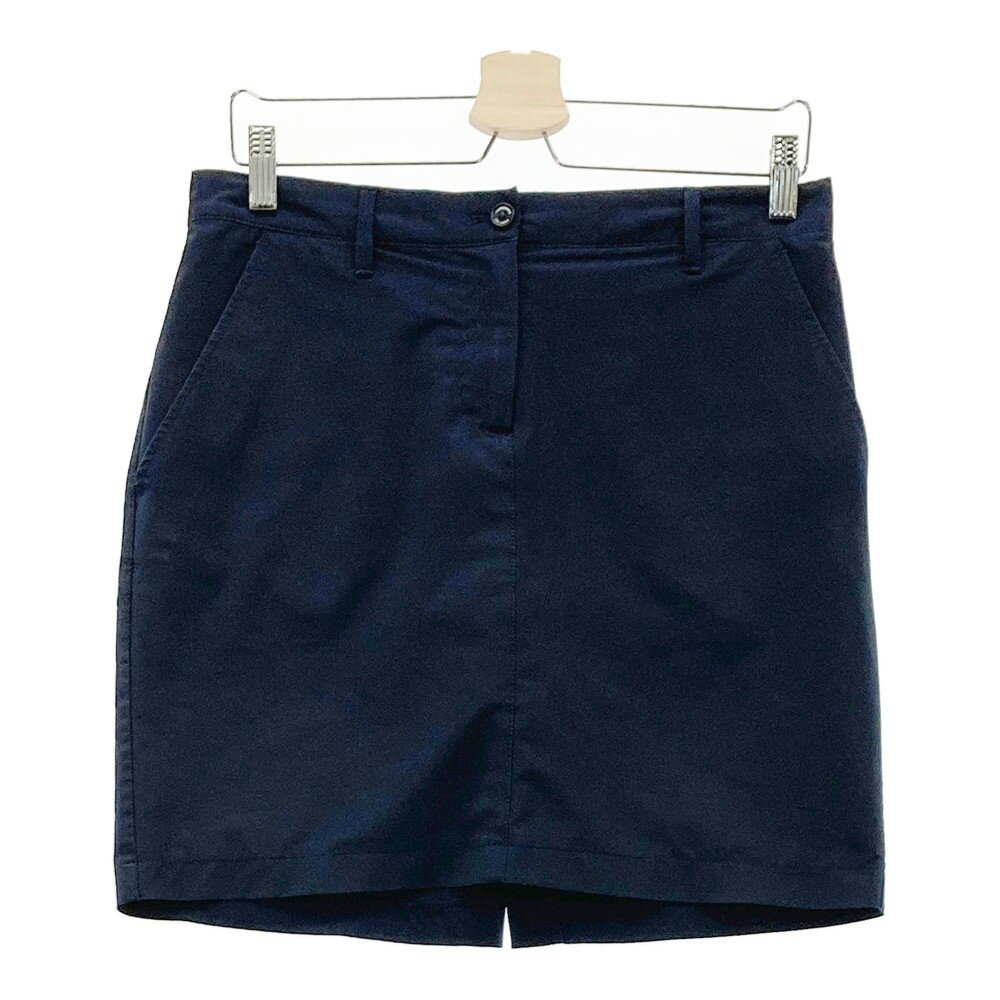 J.LINDEBERG ジェイリンドバーグ インナー付 スカート ネイビー系 M 【中古】ゴルフウェア レディース