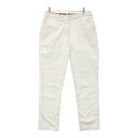 CALLAWAY キャロウェイ ストレッチパンツ ホワイト系 M 【中古】ゴルフウェア レディース
