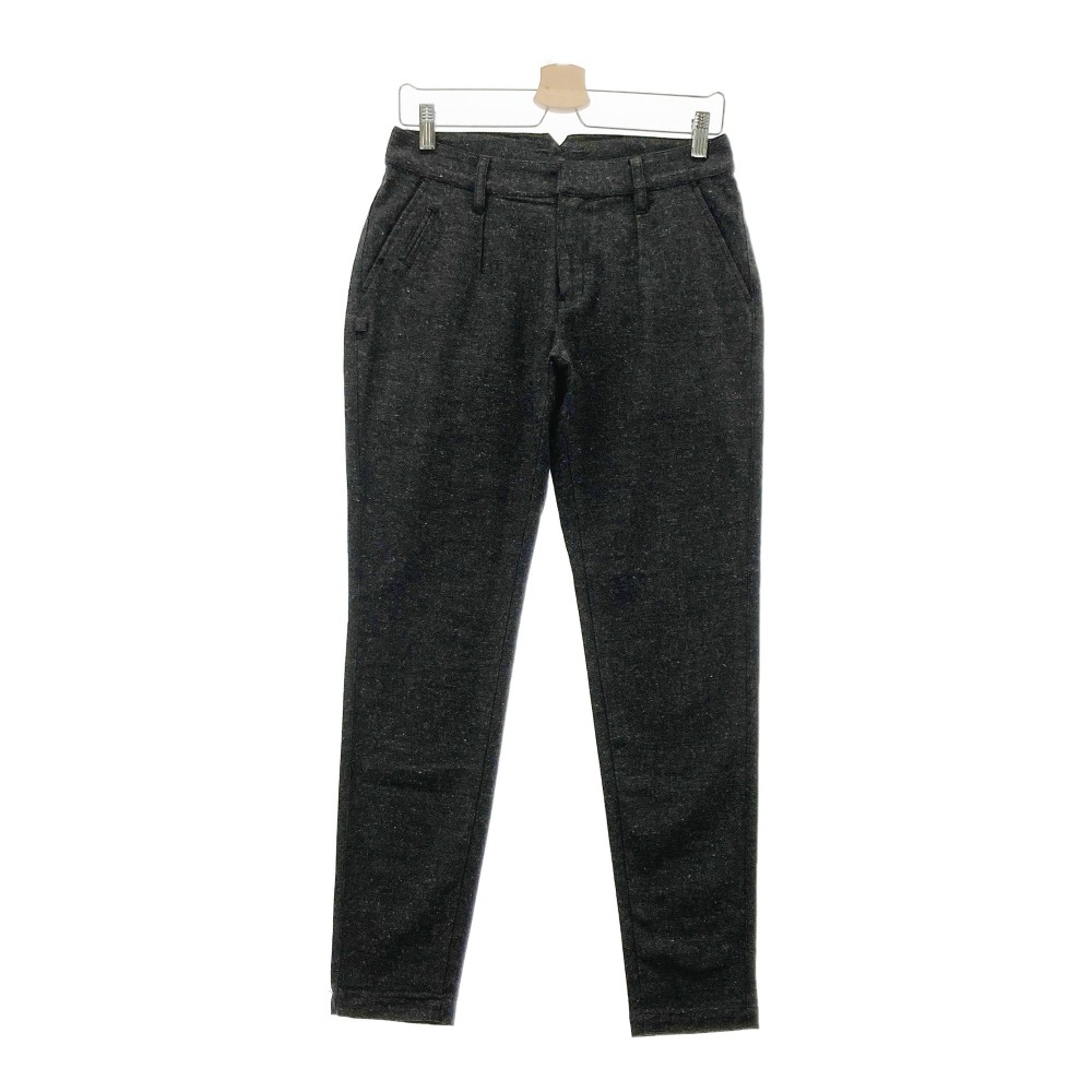 JACK BUNNY ジャックバニー ストレッチパンツ バックベルト付き グレー系 1 【中古】ゴルフウェア レディース