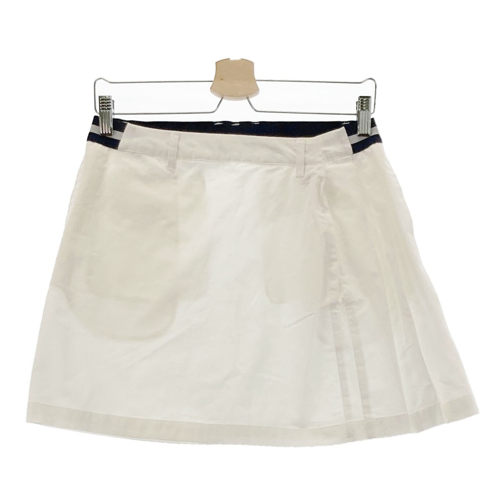 ADIDAS GOLF アディダスゴルフ DW6434 スカート ホワイト系 M 【中古】ゴルフウェア レディース