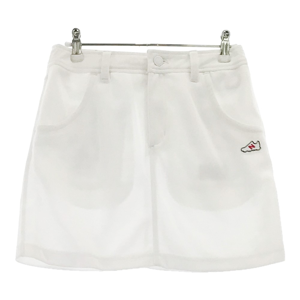 NEW BALANCE ニューバランス スカート ホワイト系 0 【中古】ゴルフウェア レディース