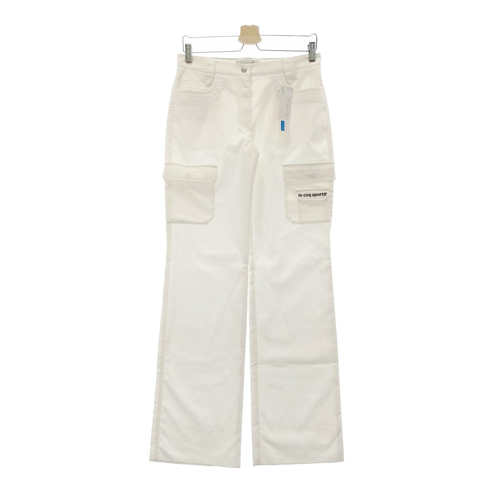 LECOQ GOLF ルコックゴルフ ストレッチパンツ ホワイト系 11 【中古】ゴルフウェア レディース