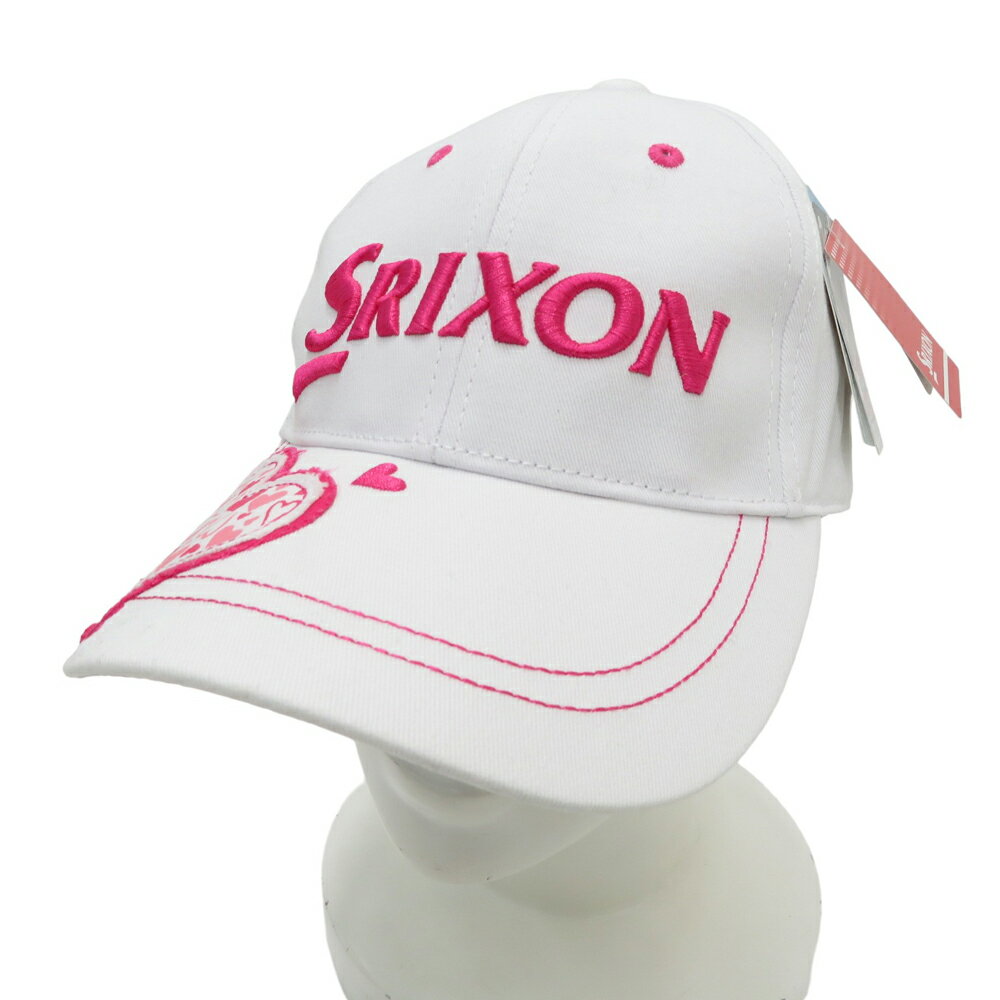 SRIXON スリクソン キャップ 限定品 ホワイト系 フリー 【中古】ゴルフウェア