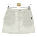 PEARLY GATES パーリーゲイツ ストレッチスカート ホワイト系 0 【中古】ゴルフウェア レディース(4)