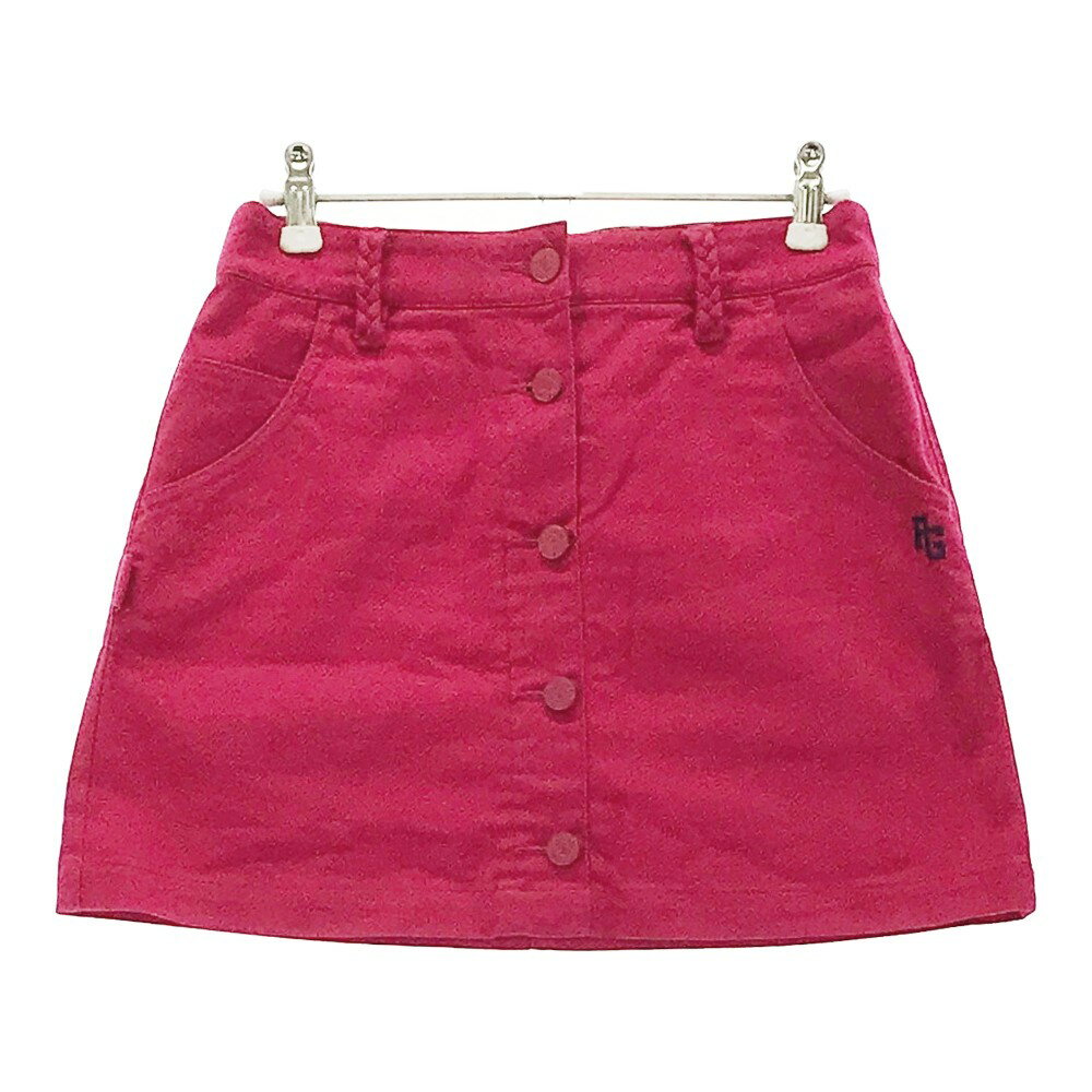 PEARLY GATES パーリーゲイツ 30周年 ストレッチスカート ロゴ刺繍 ピンク系 00 【中古】ゴルフウェア レディース