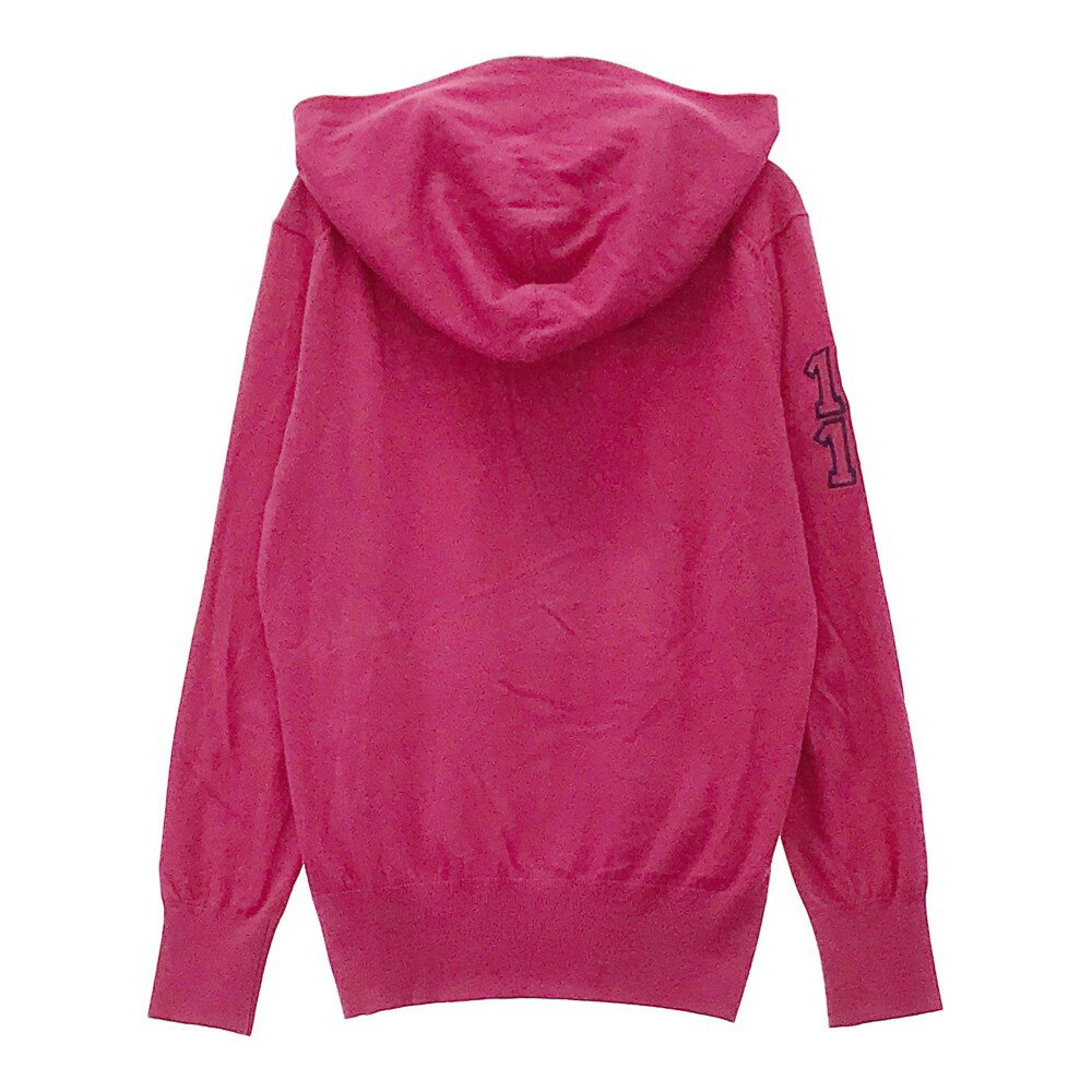 ADMIRAL アドミラル ニットジップパーカー ピンク系 M 【中古】ゴルフウェア レディース