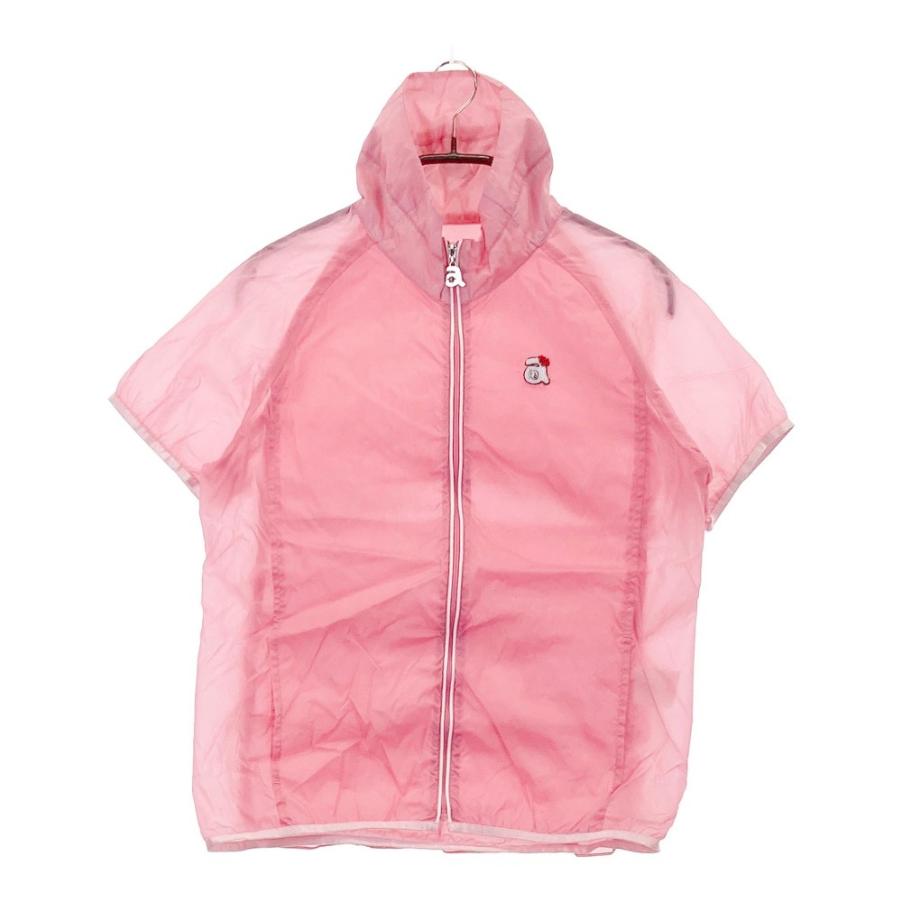 ARCHIVIO アルチビオ 半袖ナイロンジャケット ピンク系 36 【中古】ゴルフウェア レディース