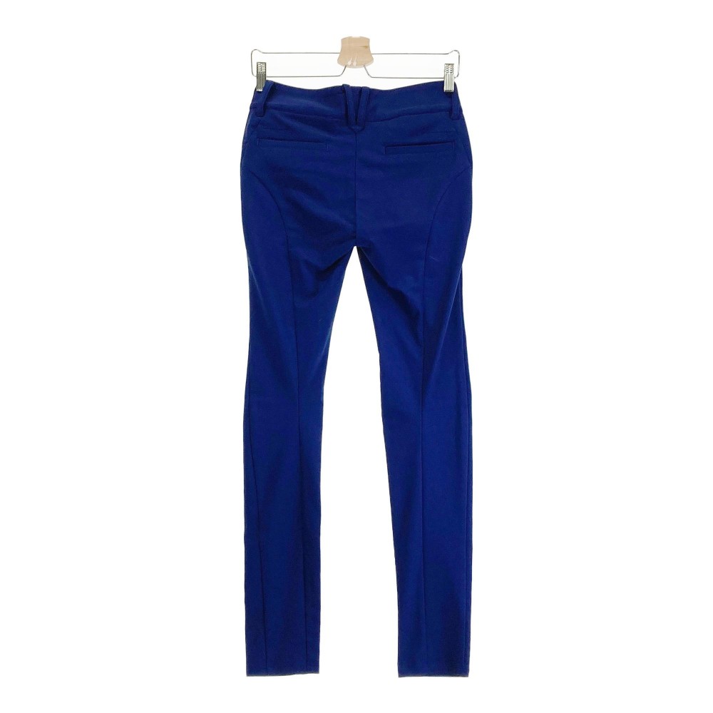 DESCENTE GOLF デサントゴルフ ロングパンツ ブルー系 S 【中古】ゴルフウェア レディース