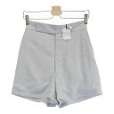 MADISONBLUE マディソンブルー MB201-3045 ショートパンツ FLARE SHORTS ブルー系 0 レディース