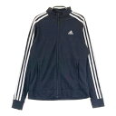 ADIDAS GOLF アディダスゴルフ メッシュジップジャケット ブラック系 L 【中古】ゴルフウェア レディース
