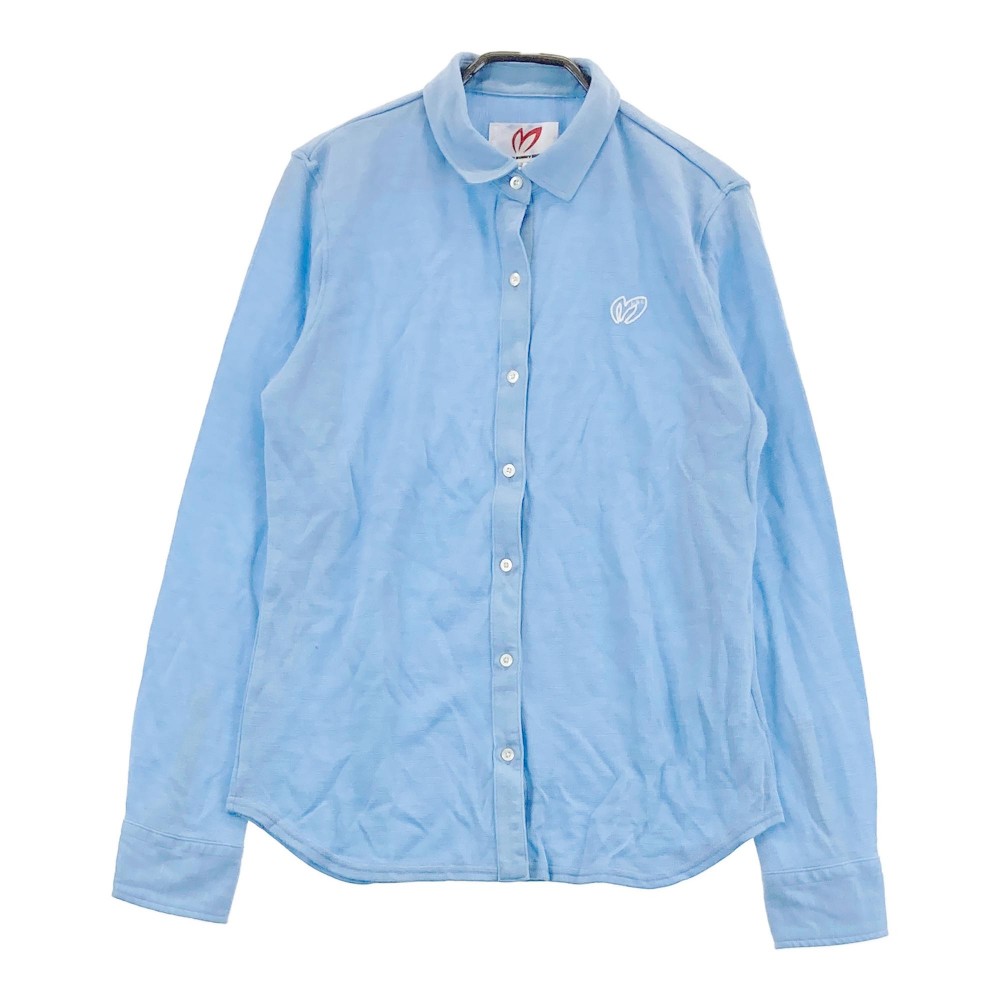 MASTER BUNNY EDITION マスターバニーエディション 長袖シャツ ブルー系 2 【中古】ゴルフウェア レディース