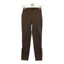 theory セオリー 1306408-380 ストレッチパンツ ブラウン系 XS 【中古】レディース