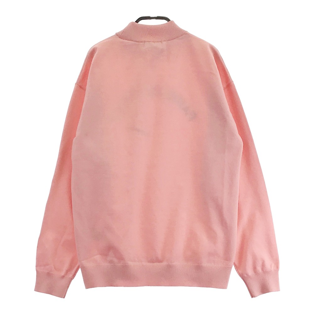 LECOQ GOLF ルコックゴルフ 2023年モデル ハイネック ニットセーター ピンク系 L 【中古】ゴルフウェア レディース