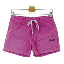 PEARLY GATES パーリーゲイツ ショートパンツ ピンク系 0 【中古】ゴルフウェア レディース