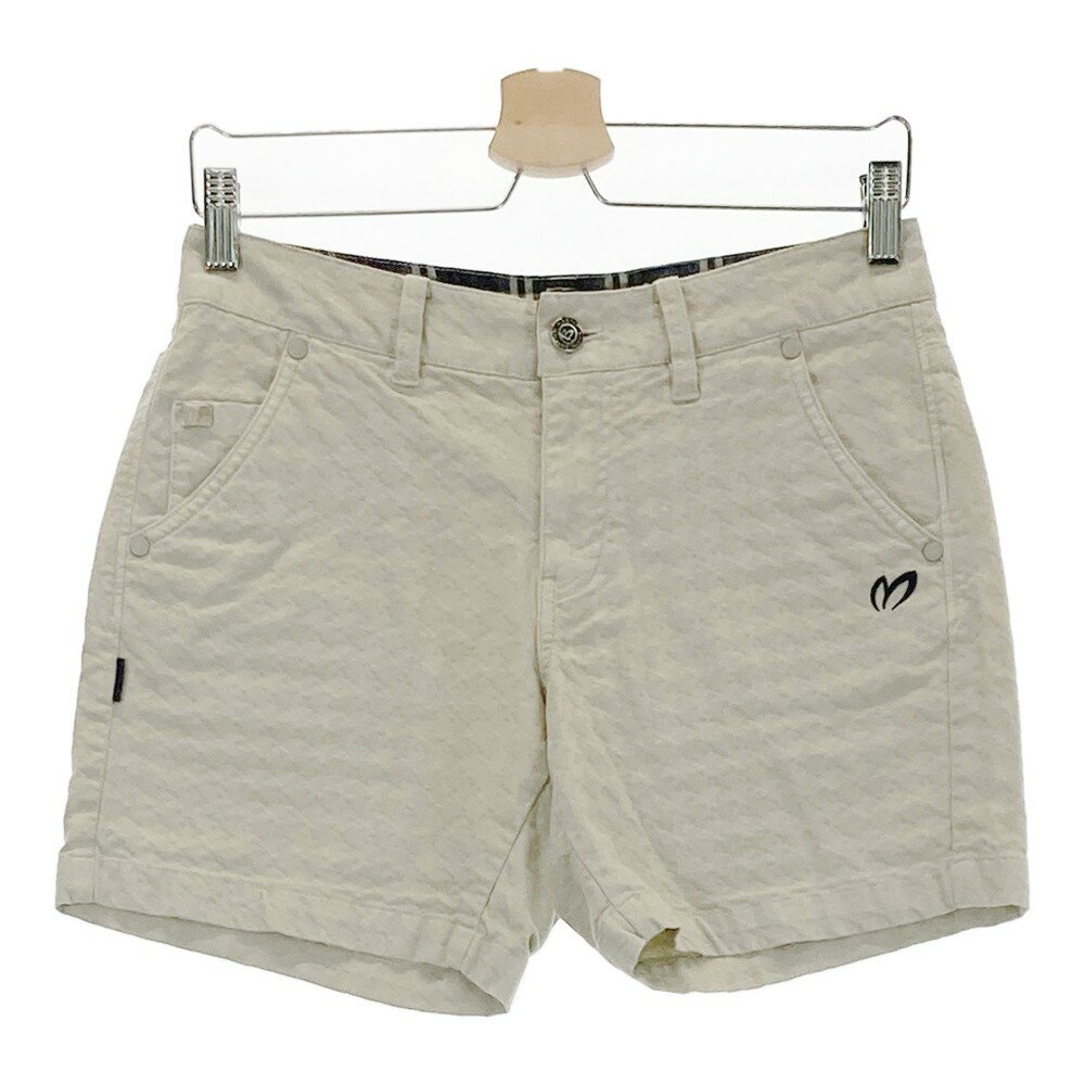 MASTER BUNNY EDITION マスターバニーエディション ショートパンツ 総柄 ベージュ系 0 【中古】ゴルフウェア レディース