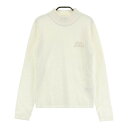 KISS ON THE GREEN キスオンザグリーン ハイネックニットセーター ホワイト系 F 【中古】ゴルフウェア レディース