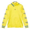 CUARTO UNITED クアルトユナイテッド タートルネック ニットセーター イエロー系 S 【中古】ゴルフウェア レディース