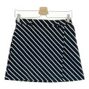 ADIDAS GOLF アディダスゴルフ スカート 総柄 ネイビー系 S 【中古】ゴルフウェア レディース(4)