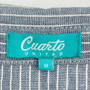 CUARTO UNITED クアルトユナイテッド 半袖ポロ ワンピース 総柄 ピンク系 M 【中古】ゴルフウェア レディース 3