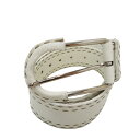 FENDI フェンディ ベルト ホワイト系 32 80 【中古】レディース(4)