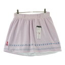 LECOQ GOLF ルコックゴルフ 裏ボア ニットスカート ドット柄 ピンク系 9 【中古】ゴルフウェア レディース(4)