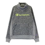 CHAMPION GOLF チャンピオンゴルフ 裏フリース タートル ニットトレーナー グレー系 MEDIUM 【中古】ゴルフウェア レディース