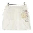 SAMANTHA THAVASA サマンサタバサ UNDER25 ストレッチ スカート ホワイト系 M 【中古】ゴルフウェア レディース(4)