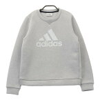 ADIDAS GOLF アディダスゴルフ ウルトラライトニット スウェットトレーナー グレー系 M 【中古】ゴルフウェア レディース