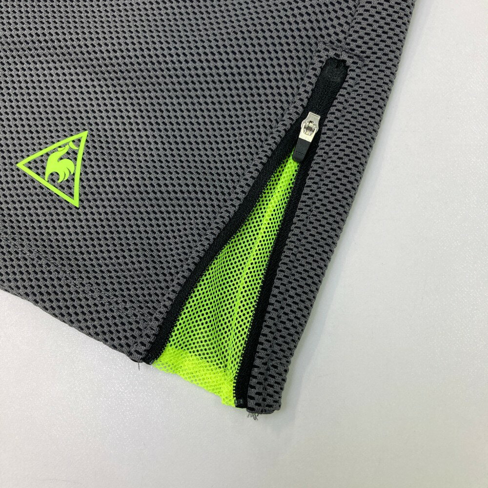 LECOQ GOLF ルコックゴルフ メッシュスカート グレー系 9 【中古】ゴルフウェア レ...