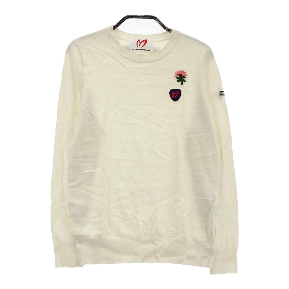 MASTER BUNNY EDITION マスターバニーエディション ニット セーター ホワイト系 1 【中古】ゴルフウェア レディース