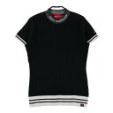 NEW BALANCE ニューバランス 2023年モデル 半袖ニット セーター ブラック系 0 【中古】ゴルフウェア レディース