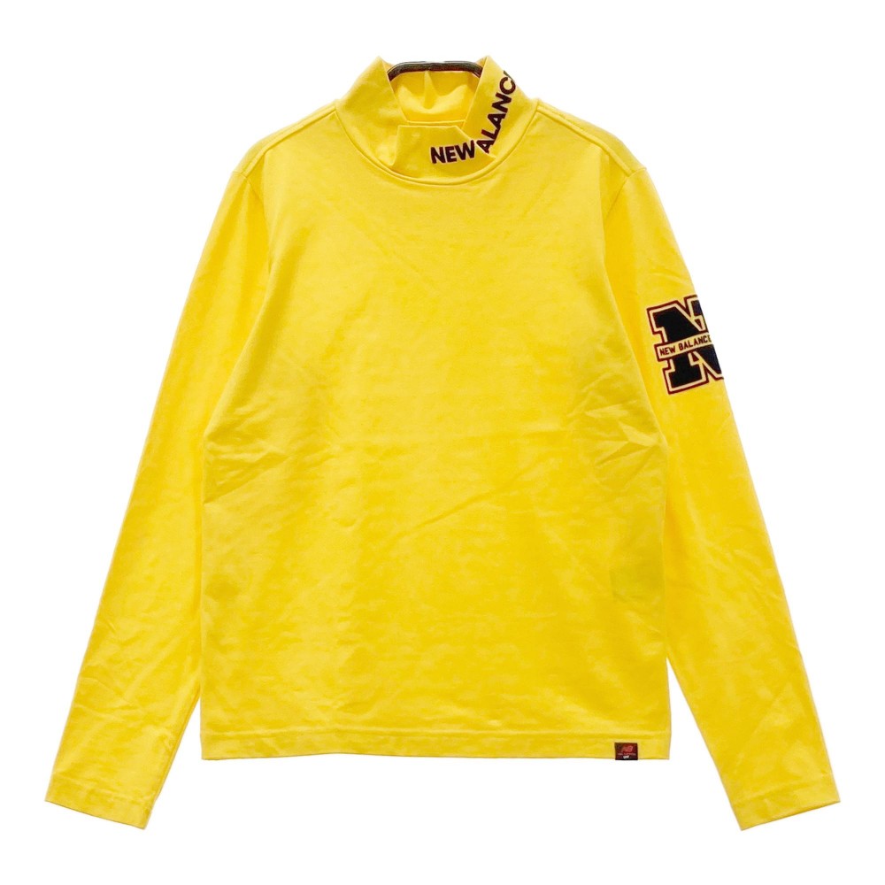 NEW BALANCE ニューバランス ハイネック 長袖Tシャツ イエロー系 1 【中古】ゴルフウェア レディース