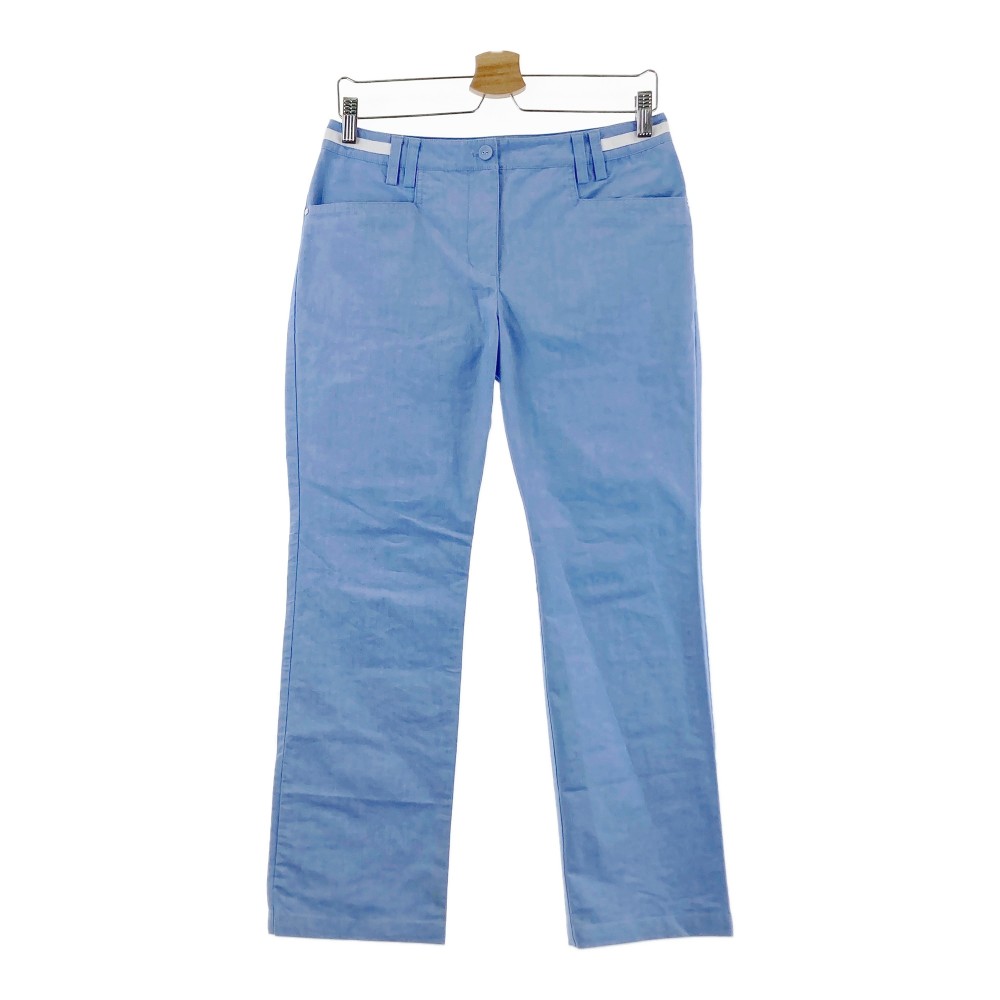 CALLAWAY キャロウェイ ストレッチパンツ ブルー系 L 【中古】ゴルフウェア レディース