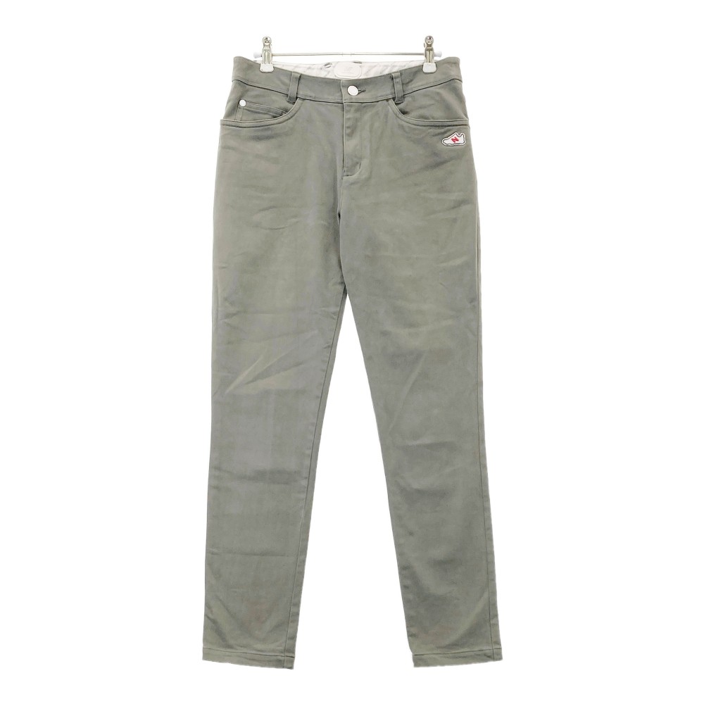 NEW BALANCE ニューバランス ストレッチ パンツ グレー系 1 【中古】ゴルフウェア レディース