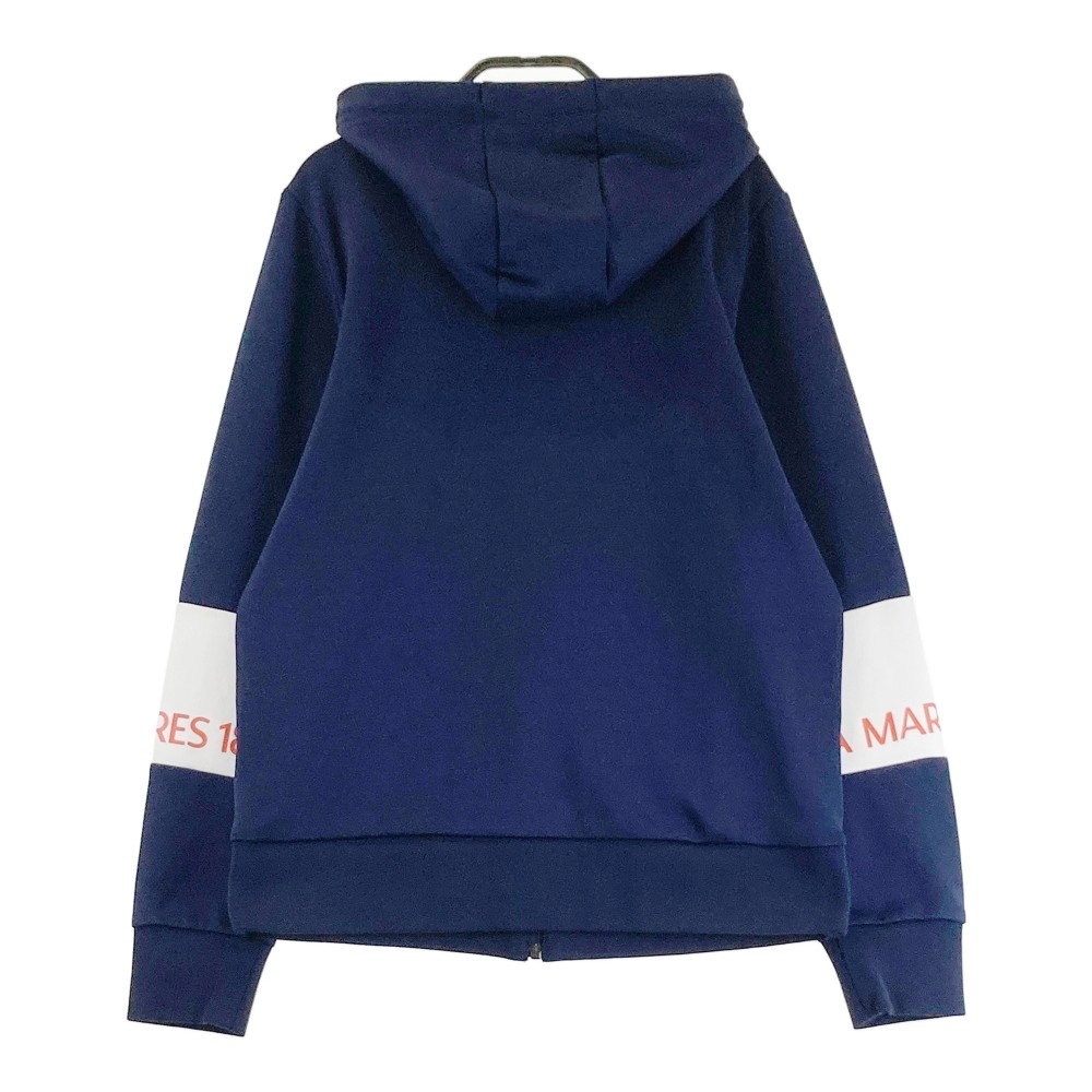LECOQ GOLF ルコックゴルフ ジップパーカー ネイビー系 M 【中古】ゴルフウェア レディース