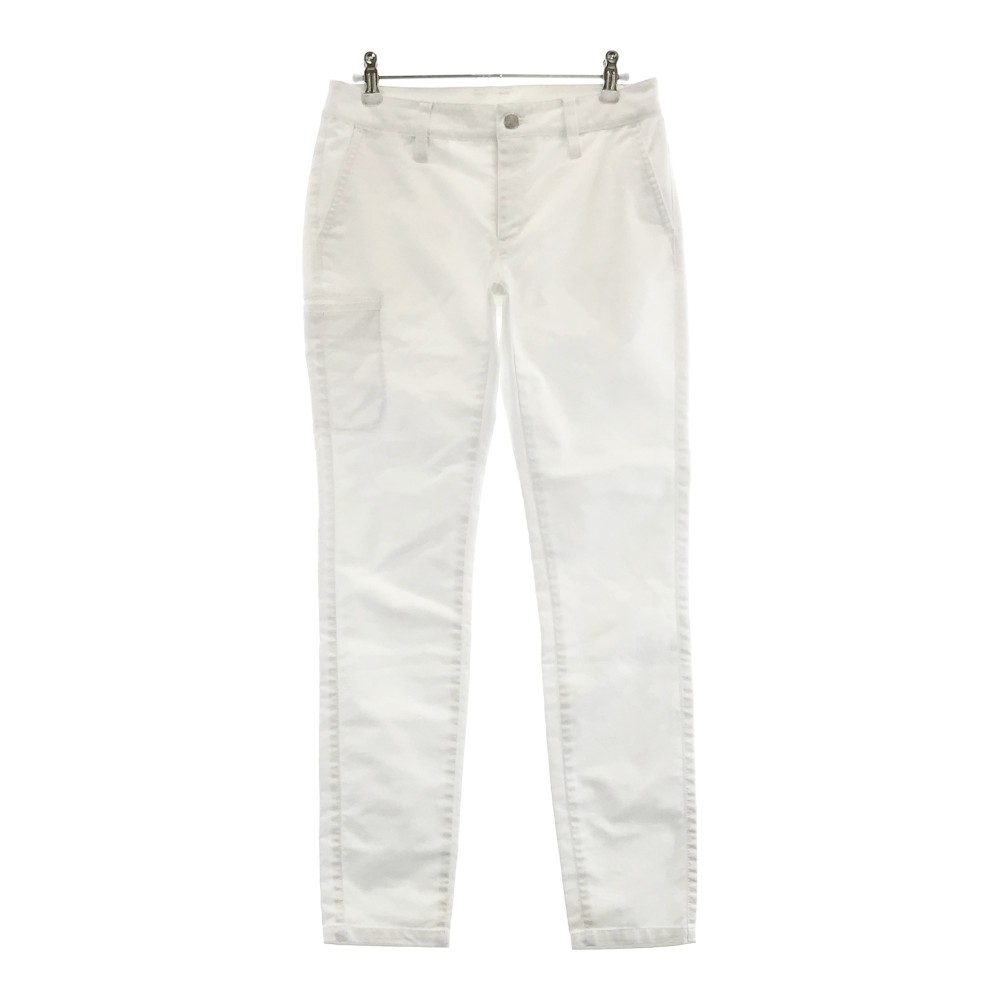 JACK BUNNY ジャックバニー ストレッチパンツ ホワイト系 1 【中古】ゴルフウェア レディース