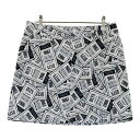 NEW BALANCE ニューバランス スカート 総柄 ホワイト系 1 【中古】ゴルフウェア レディース(4)