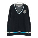 MUNSING WEAR マンシングウェア ニット セーター ブラック系 M 【中古】ゴルフウェア レディース