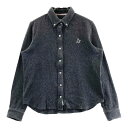 JACK BUNNY ジャックバニー 263-7261032 長袖シャツ グレー系 2 【中古】ゴルフウェア レディース