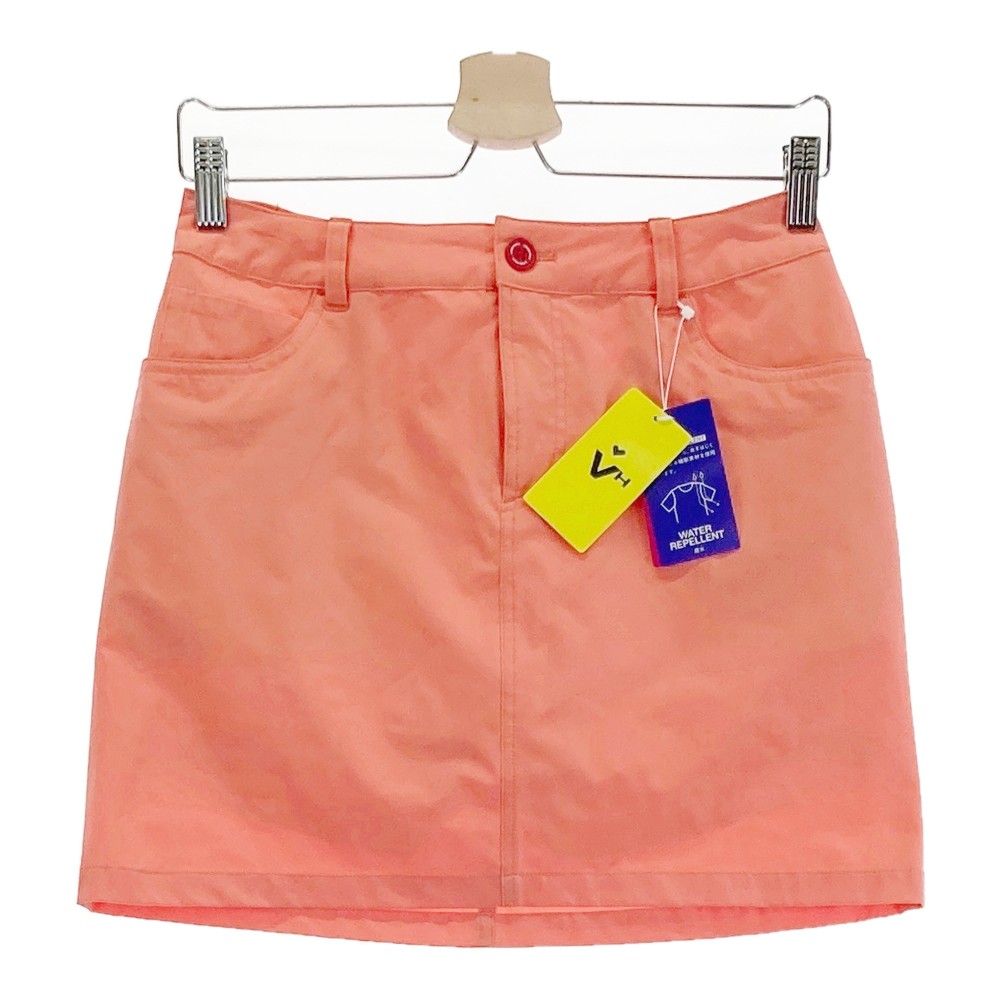 VIVA HEART ビバハート インナー付 スカート オレンジ系 40 【中古】ゴルフウェア レディース